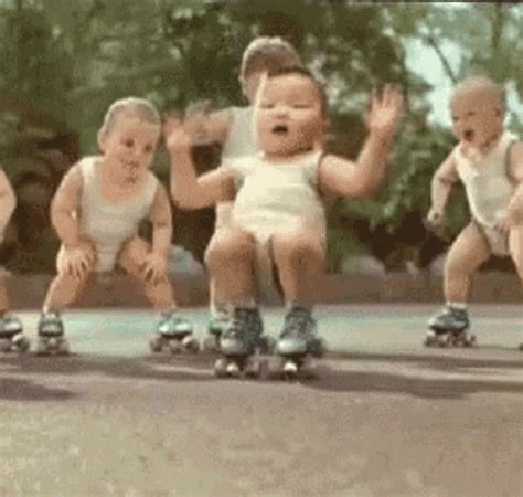 funny baby dancing gif.
